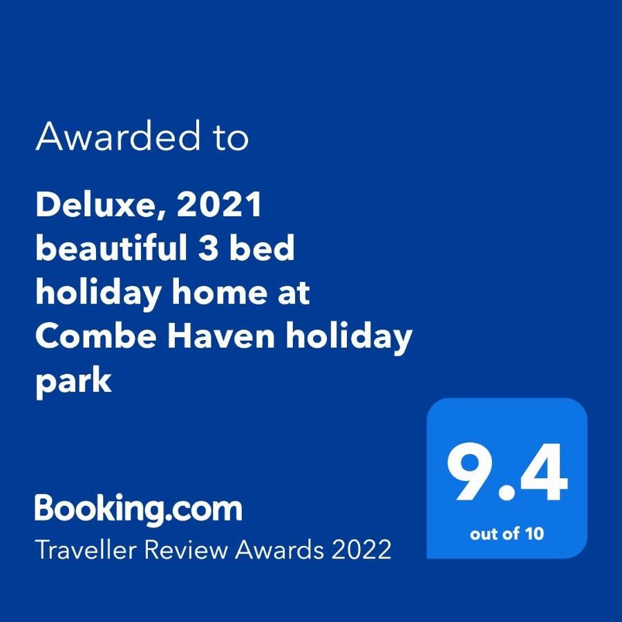 Deluxe, 3 Bed Holiday Home At Combe Haven Holiday Park Newport Beach Exterior foto